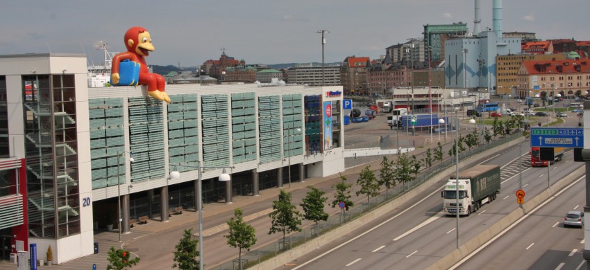 Bild av Stena Lines Danmarksterminal.