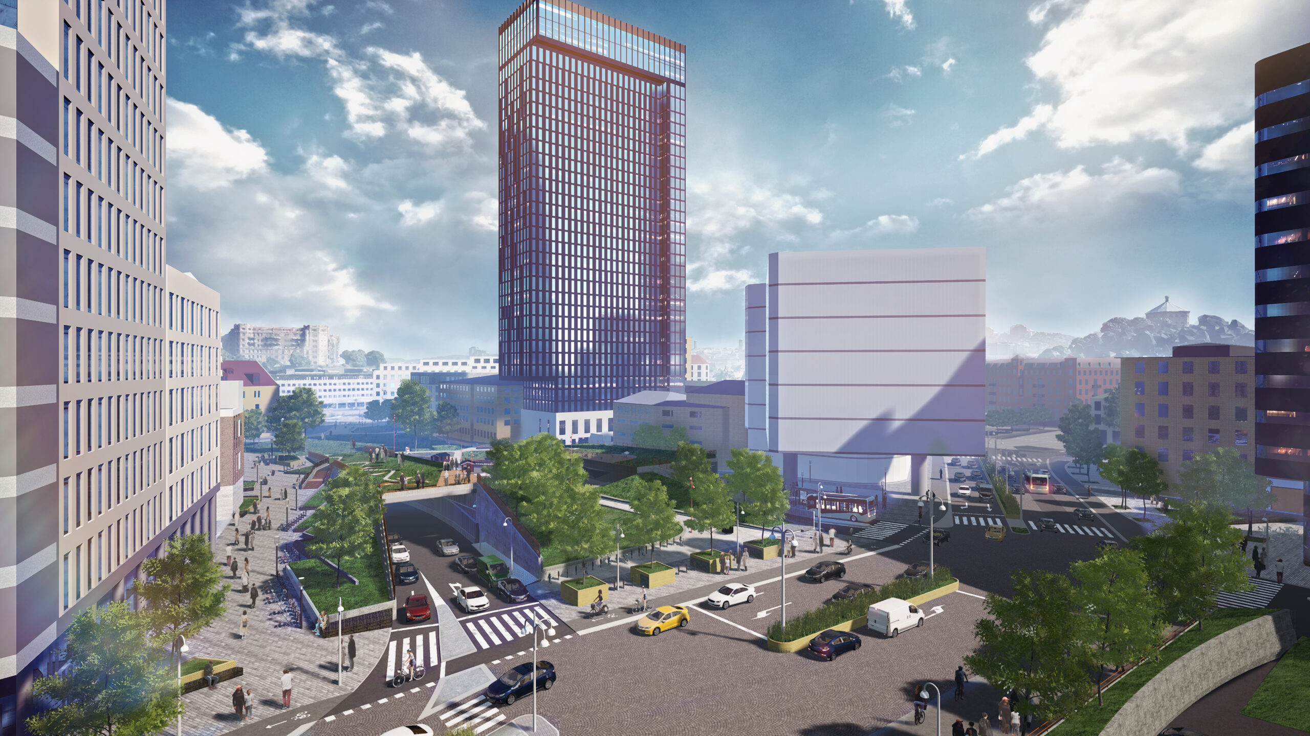 Visionsbild av Masthuggskajen.