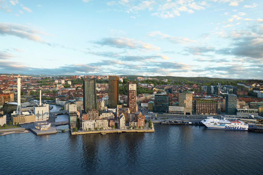 Vy över halvön – Visionsbild