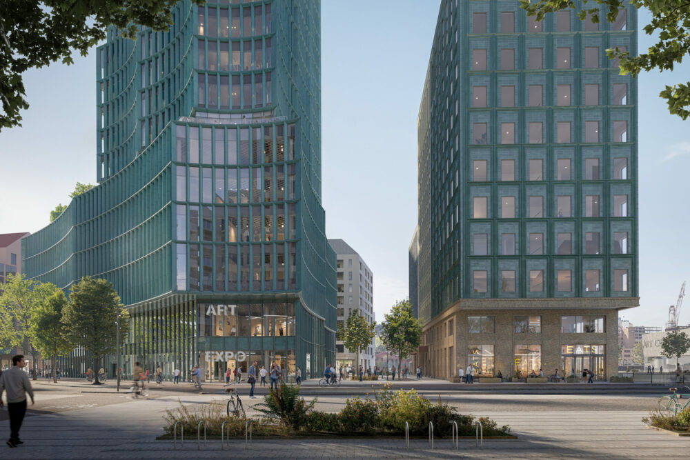 Elof Hansson Fastigheter – Global Business Gate – vy från Lagerhuset