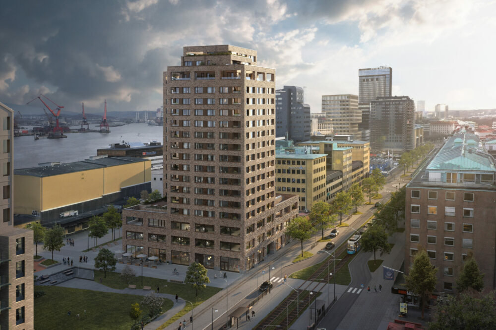 The Parkside – vy från Masthuggstorget